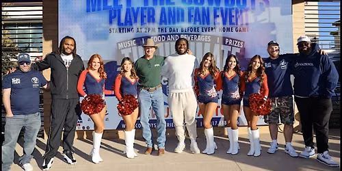 Cowboys Fan Experience: Player Meet & Greet vs. Eagles| Irving, TX