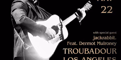 Charles Esten w\/ jackrabbit ft. Dermot Mulroney at Troubadour