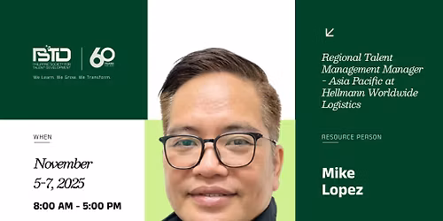 Training Facilitation Certification Program (November 5-7, 2025)