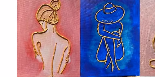 Workshop schilderij maken met zelfhardende klei en verf