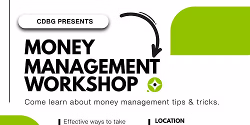 CDBG Presents Money Management Workshop