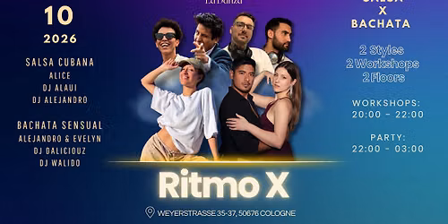 RITMO X - Event: Salsa Cubana X Bachata Sensual