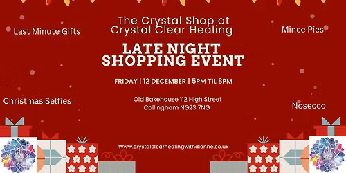 LATE NIGHT SHOPPING EVENT