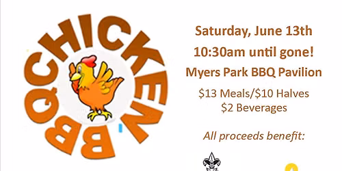 Chicken BBQ Fundraiser at the Lansing America 250 Event - Lansing Scout Troops 48 & 39
