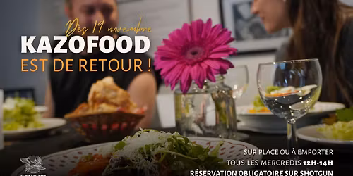 KAZOFOOD - Le Retour
