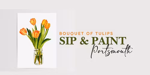 Bouquet of Tulips Paint Night Portsmouth Holiday Inn