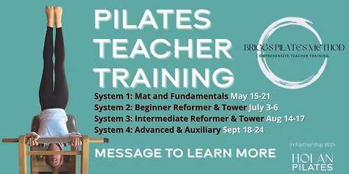 Briggs Pilates Method Teacher Training