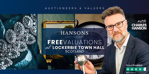 Lockerbie Valuation Day with Charles Hanson: Silver, Jewellery, Watches & Antique Valuations
