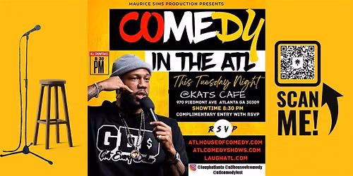 Comedy in the ATL  @ Kats Cafe