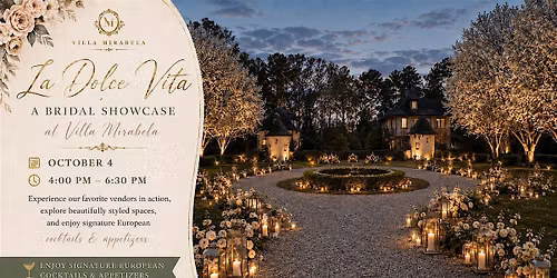 La Dolce Vita: The Villa Mirabela Bridal Experience