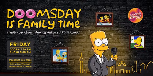 Doomsday Is Family Time: English Stand-up About Family Values 19.06.26