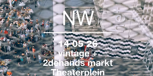 Vintage + tweedehands markt Theaterplein