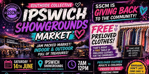 Ipswich Preloved Fashion Frenzy Market