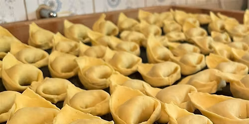 Lab Pasta Vegan! TORTELLONI VEGAN CON RADICCHIO, PATATE E NOCI