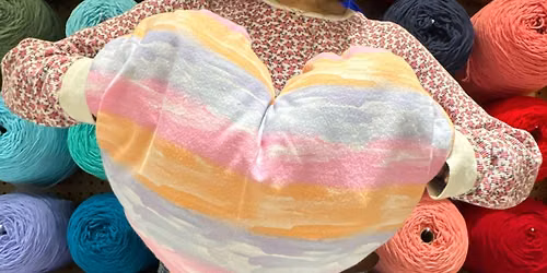 Beginner Sewing - Huggable Heart Pillow (Cambridge)
