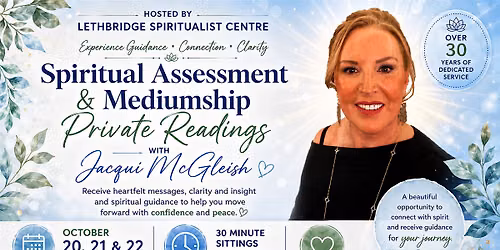 Private Readings with Jacqui McGleish