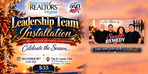 Women's Council of REALTORS Virginia 2027 Leadership Team Installation