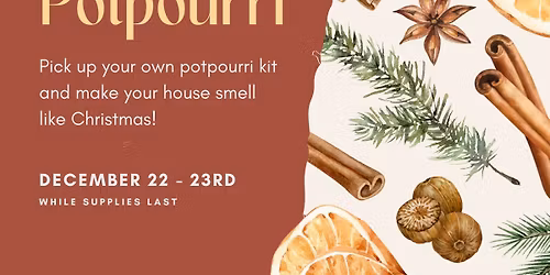 Adults Take & Make: Christmas Potpourri