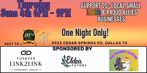 Market on The Strip - PRIDE Wine Walk 