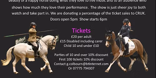 Gaynor's Dancing Horses Demo - link below to book
