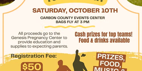 Genesis Pregnancy Cornhole Fundraiser