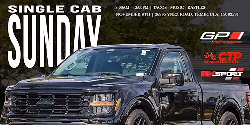 Single Cab Sunday