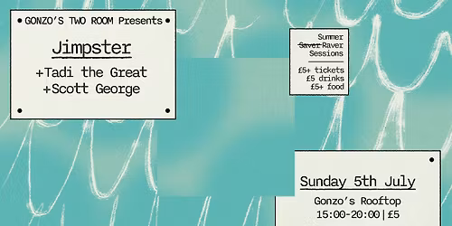Rooftop Sunday Sessions w Jimpster 