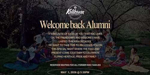 Kalikasan Spring Showcase - Attention all KDC Alumni