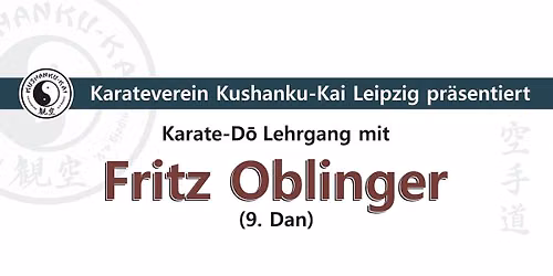 Lehrgang mit Fritz Oblinger 