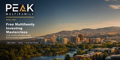 Free Boise Area Multifamily Real Estate Investing Masterclass - Twin Falls
