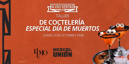 Taller de Cocteler\u00eda - Especial d\u00eda de muertos