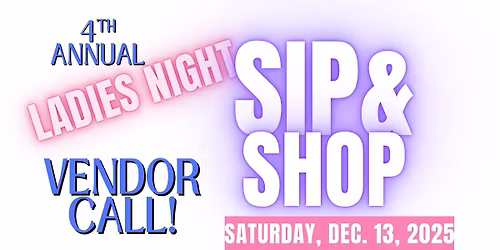 LADIES NIGHT SIP & SHOP - THE ORIGINAL
