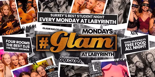 \ud83d\ude3b Glam at Labyrinth | Surrey's Biggest Week Night! \ud83e\udd29