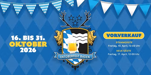 Oktoberfest Baden 2026