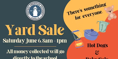 Fundraising Yard Sale 