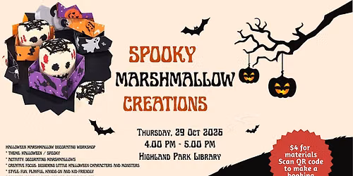 Spooky Marshmallow Creations