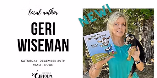 Local Author Event: Geri Wiseman "Sydney the Pygmy Goat"