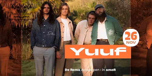 Yuuf in AMOR - laatste tickets!