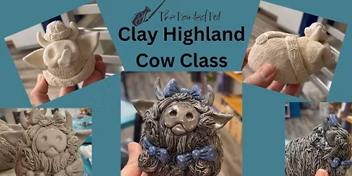 Clay Highland Cow