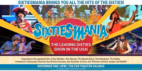 Sixtiesmania - Salinas, CA