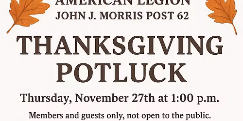Thanksgiving Potluck