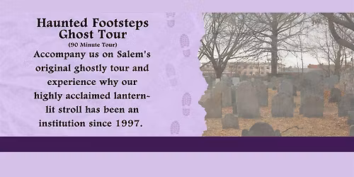 Haunted Footsteps Ghost Tour