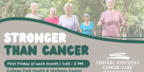 Stronger Than Cancer Walk