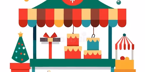 Christmas craft fundraising stall At Foxhunters community Care home