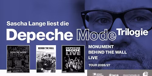 Oberhausen: Sascha Lange liest die DEPECHE MODE Trilogie