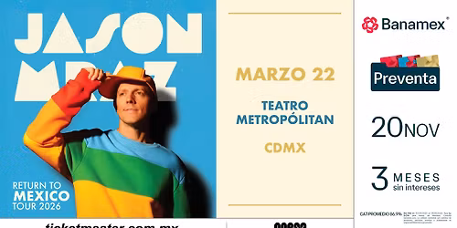 Jason Mraz | CDMX
