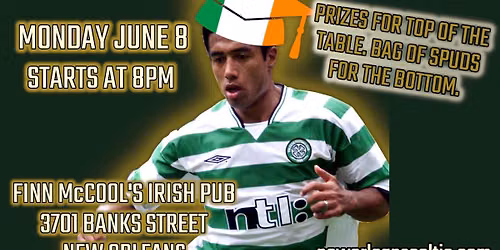 Celtic Pub Quiz hosted by Bobby Petta