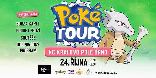 POK\u00c9MON AKCE - Pok\u00e9Tour NC Kr\u00e1lovo Pole\ud83d\udd25