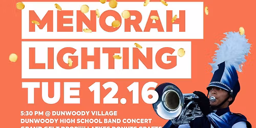 Menorah Lighting at Dunwoody Village