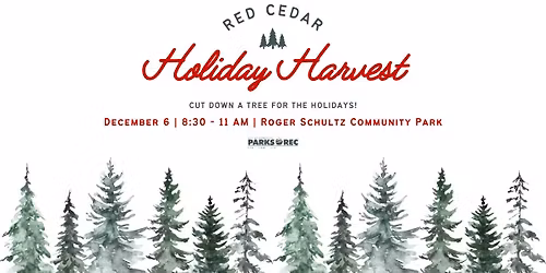 Manhattan Parks and Rec's Red Cedar Holiday Harvest